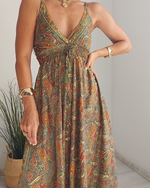 VESTIDO INDI VERDE - Imagen 2