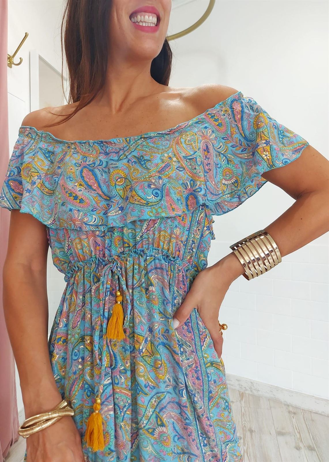 VESTIDO INDIA - Imagen 3