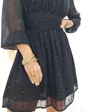 VESTIDO KATY NEGRO - Imagen 2