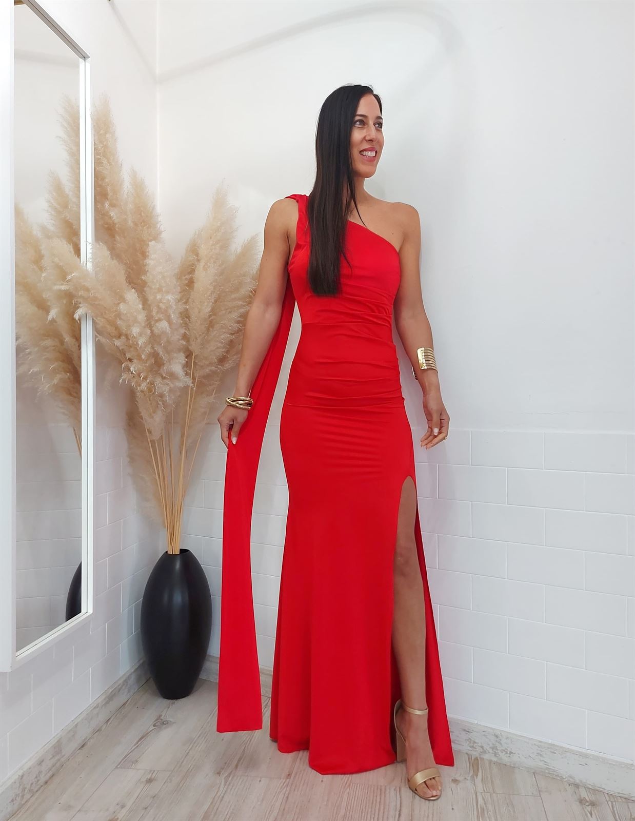 VESTIDO LADY ROJO - Imagen 4