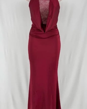 VESTIDO LORA BURDEOS - Imagen 1