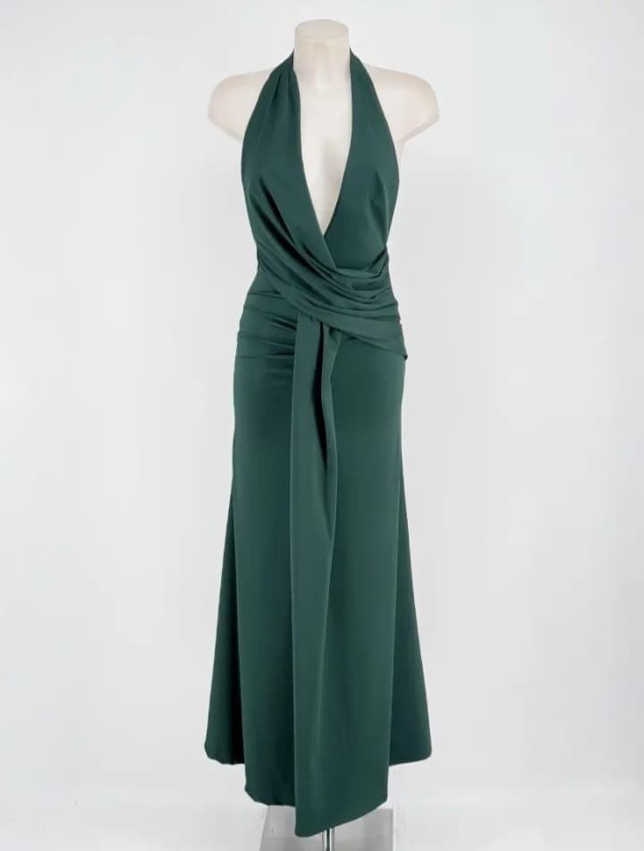 VESTIDO MARIANA VERDE - Imagen 1
