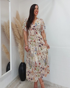 VESTIDO MINERVA FLORAL - Imagen 1