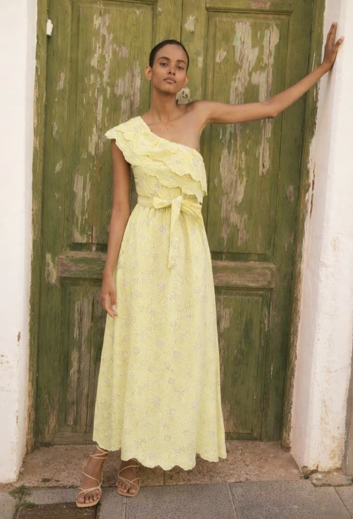 VESTIDO NOAH AMARILLO - Imagen 1