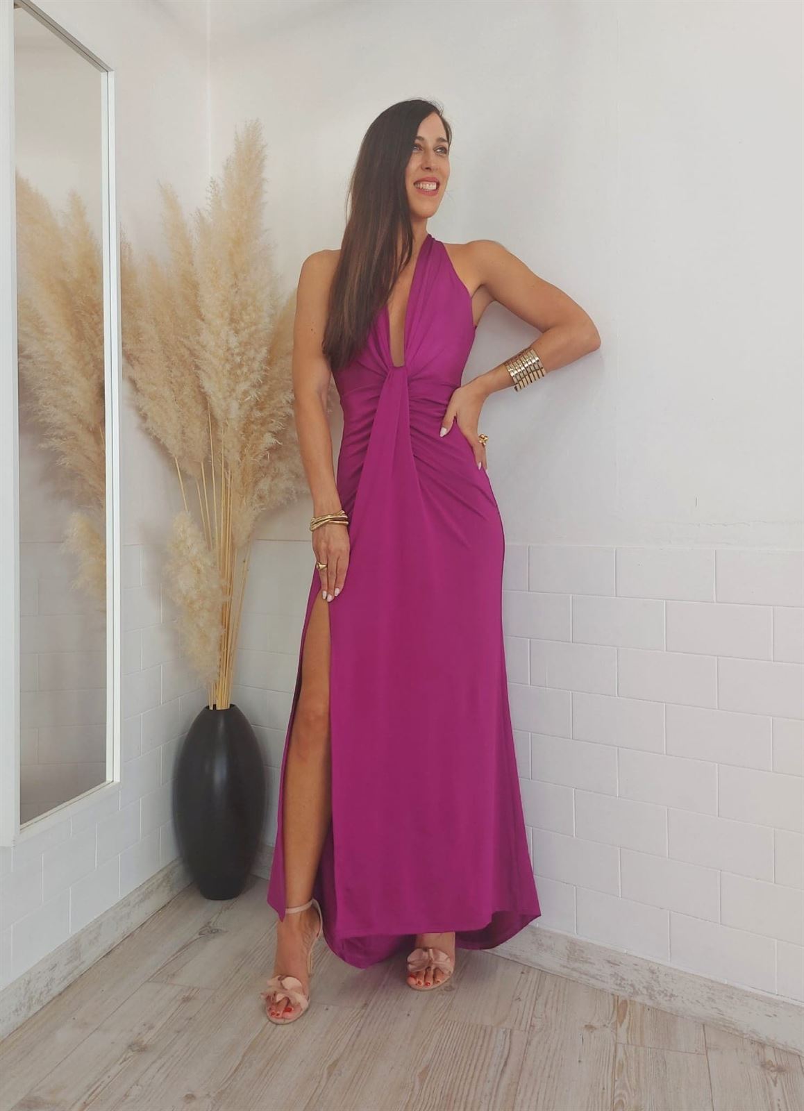 VESTIDO POMPEYA BUGANVILLA - Imagen 3