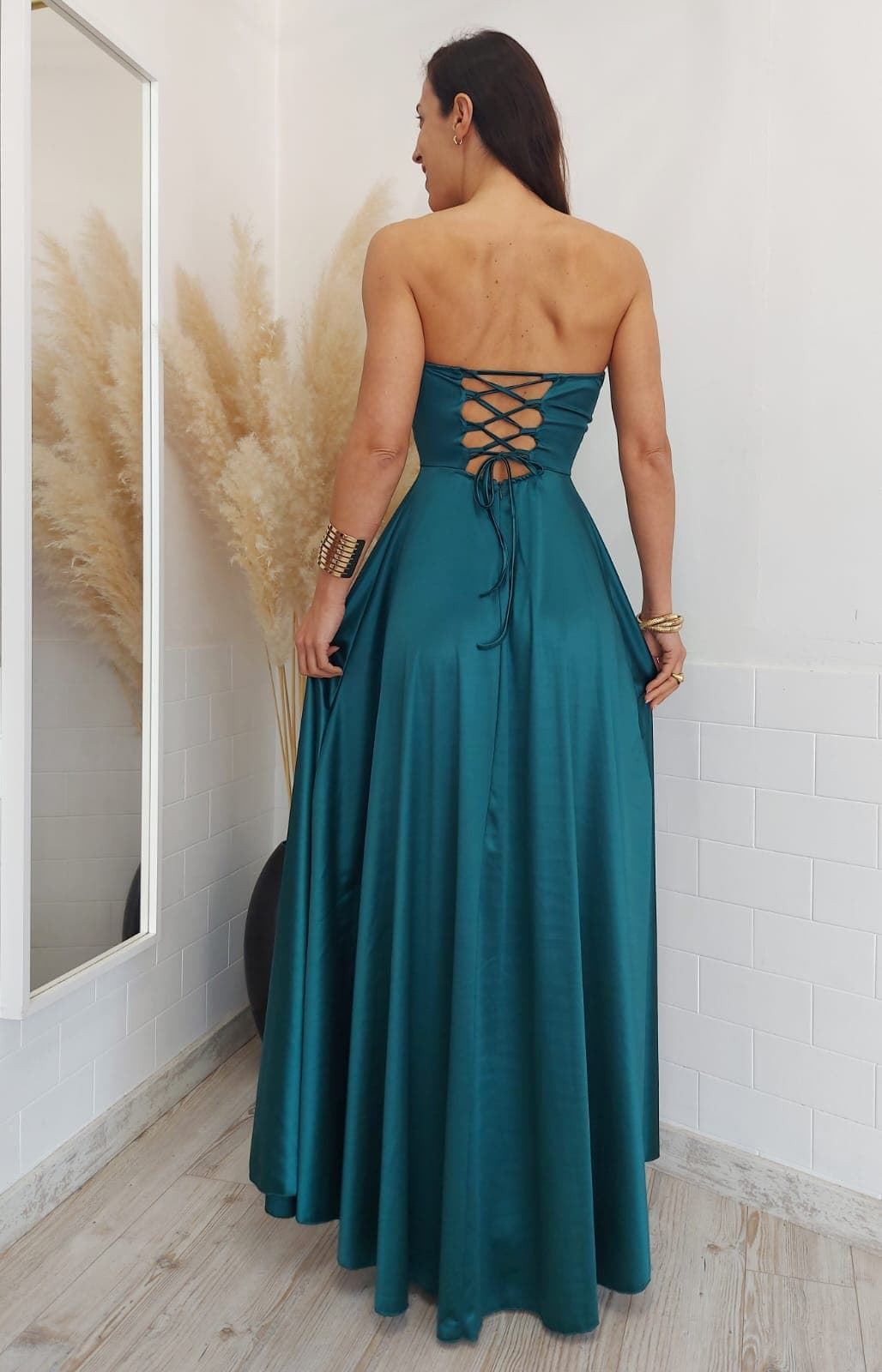 VESTIDO REINA VERDE - Imagen 3