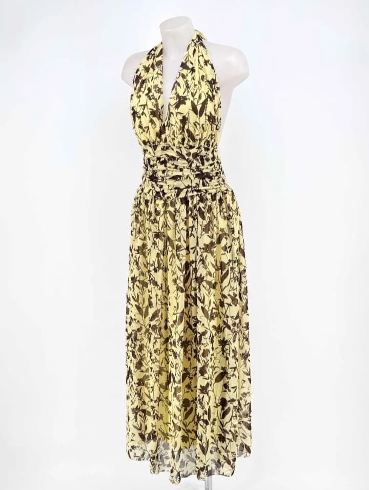 VESTIDO SELVA AMARILLO - Imagen 1