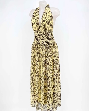 VESTIDO SELVA AMARILLO - Imagen 1