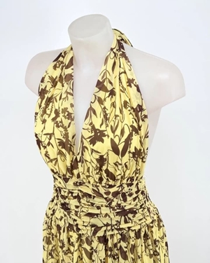 VESTIDO SELVA AMARILLO - Imagen 2