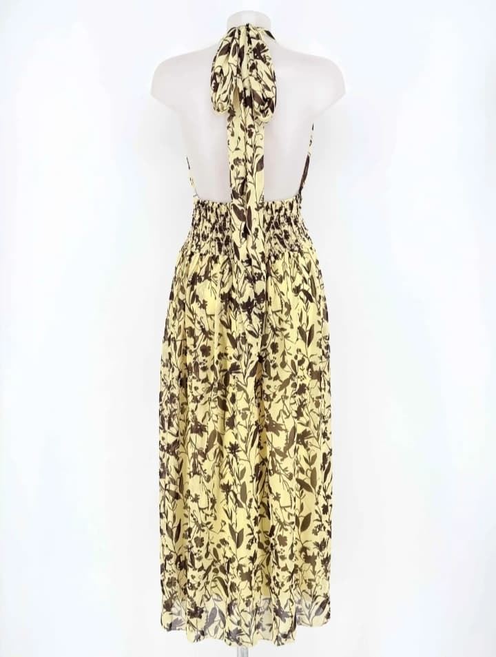VESTIDO SELVA AMARILLO - Imagen 3