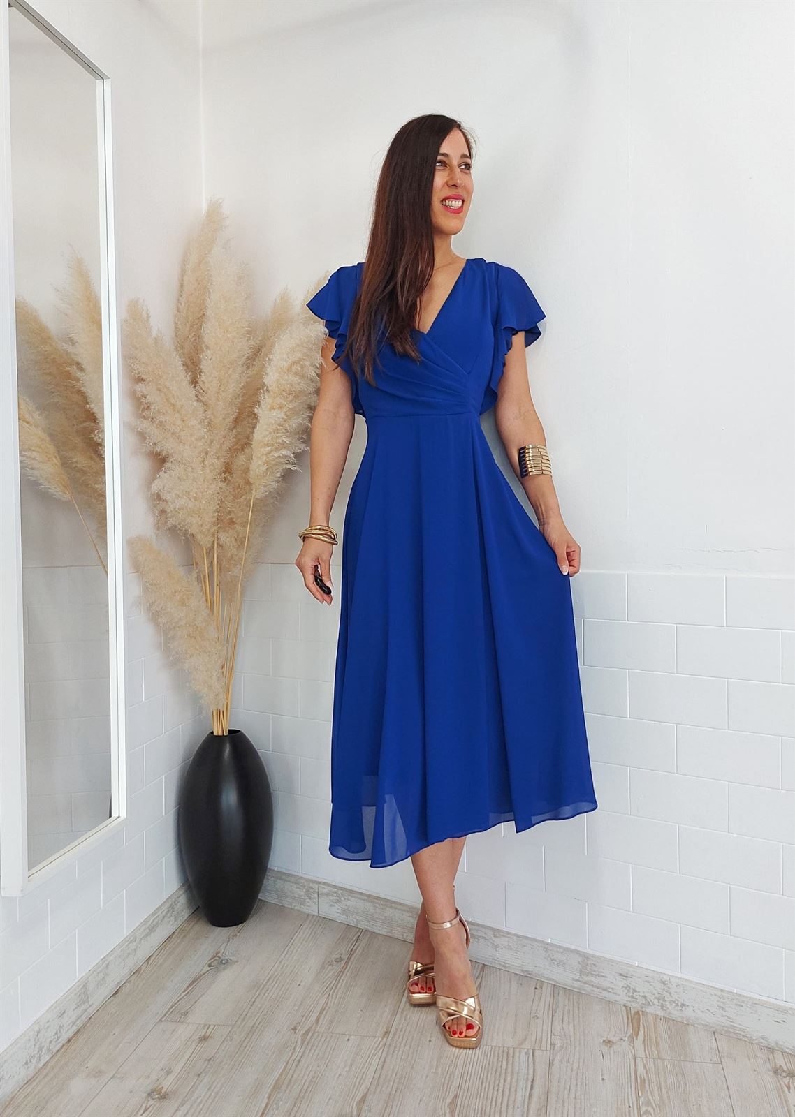VESTIDO SERENA KLEIN - Imagen 1