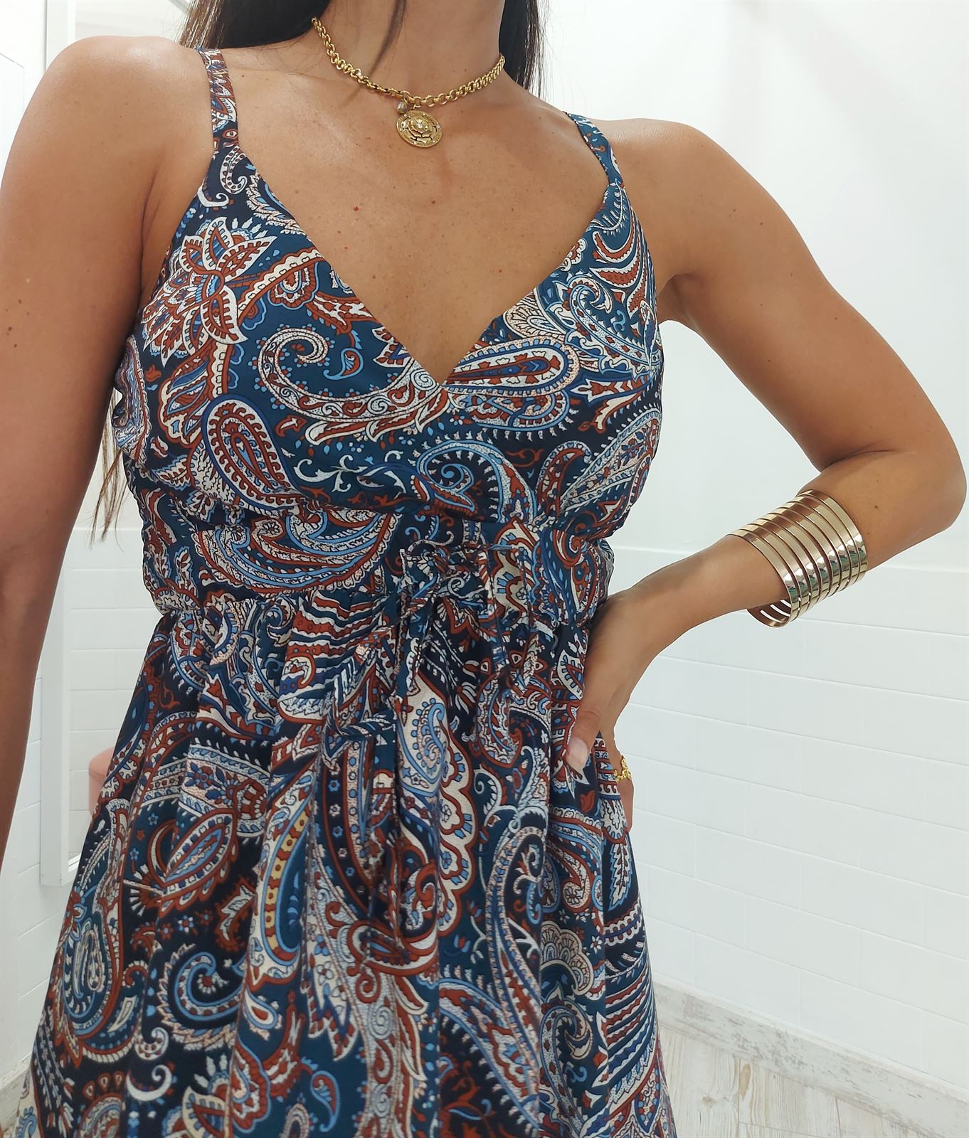 VESTIDO SUMMER MARINO - Imagen 2