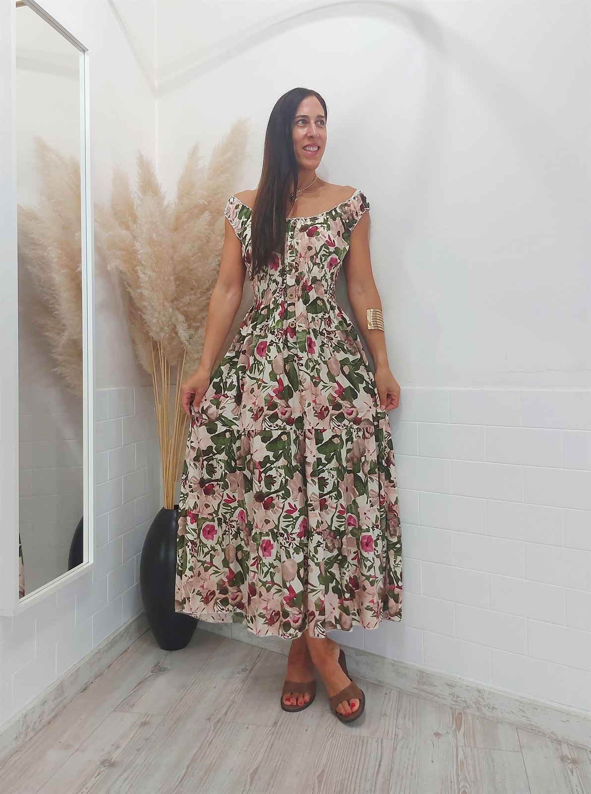 VESTIDO TROPICO ROSA - Imagen 2