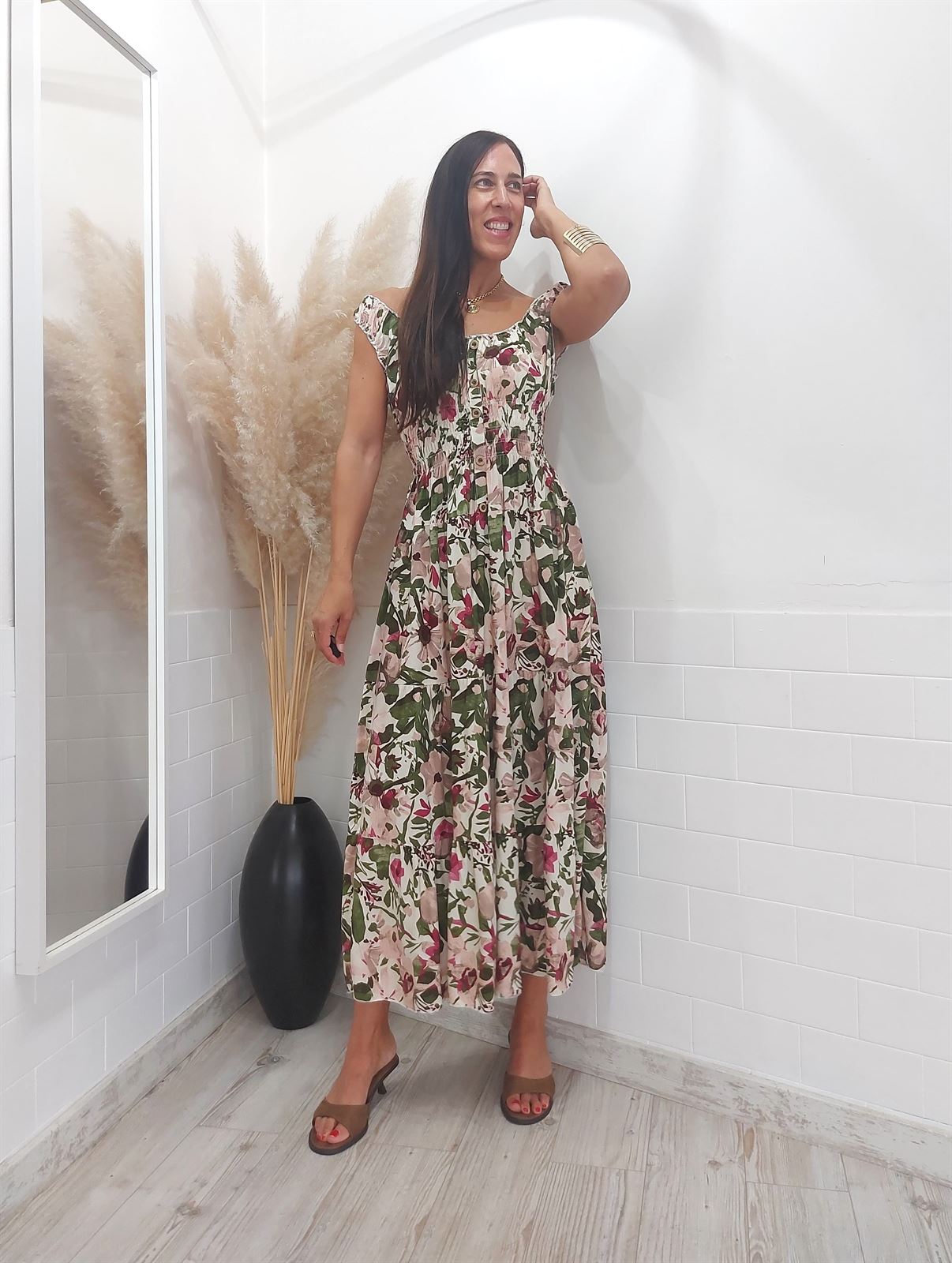VESTIDO TROPICO ROSA - Imagen 3