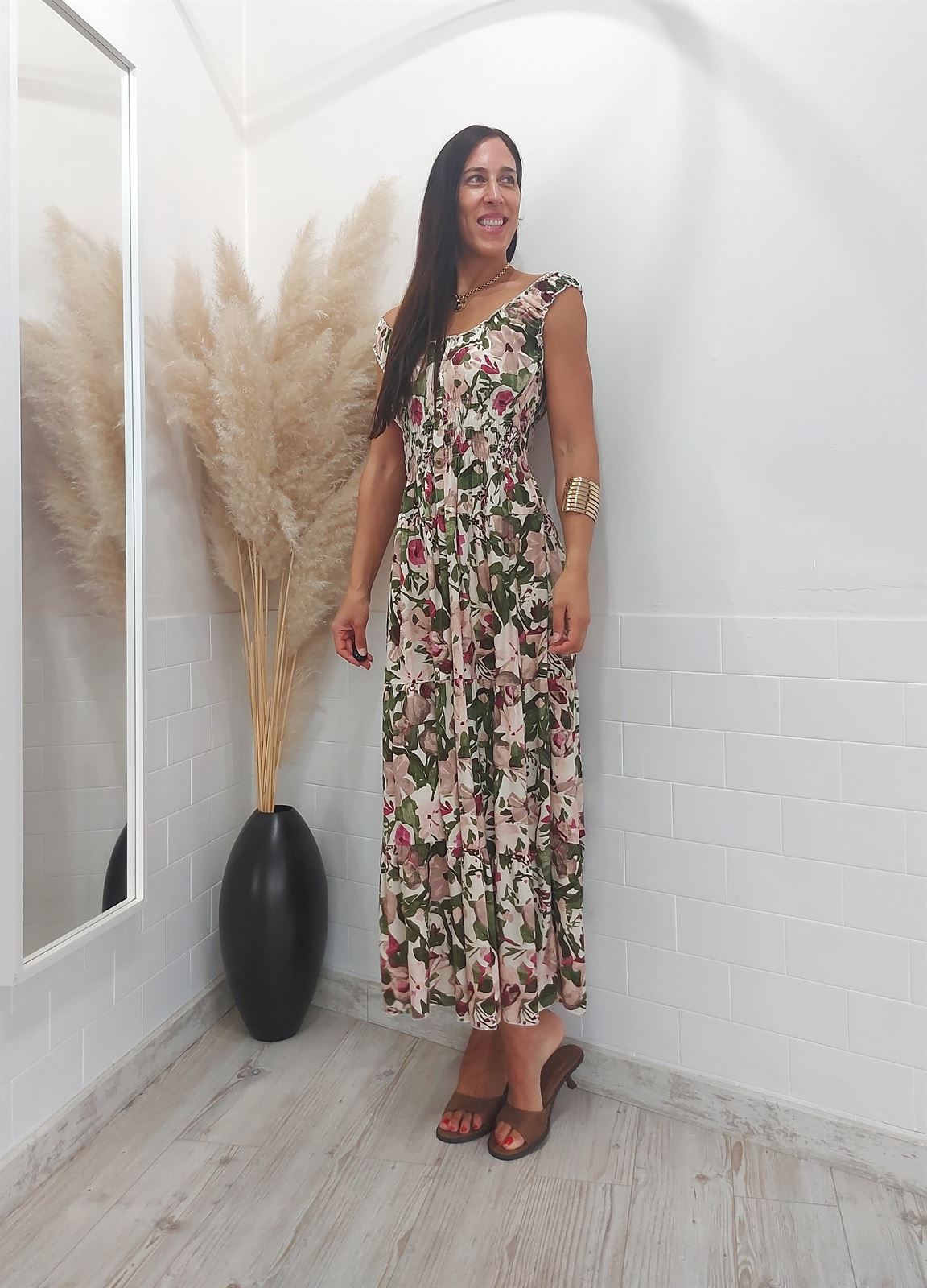 VESTIDO TROPICO ROSA - Imagen 4