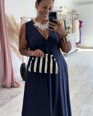 VESTIDO TÚNEZ MARINO - Imagen 1